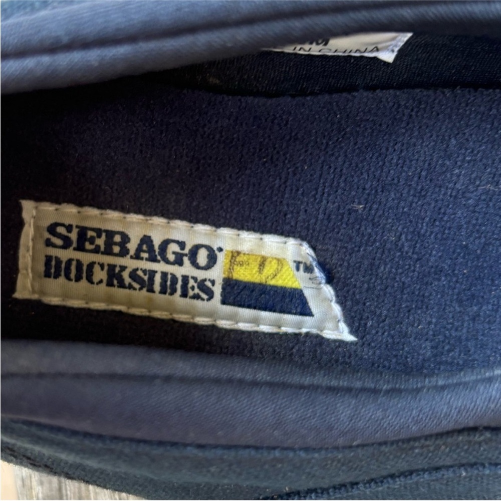 Sebago Docksiders Patriotic Slip-On‎ Canvas Shoes - Picture 7 of 8